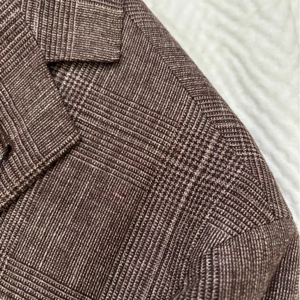 Joseph Abboud Linen Silk Blend Slim Fit Suit Jacket